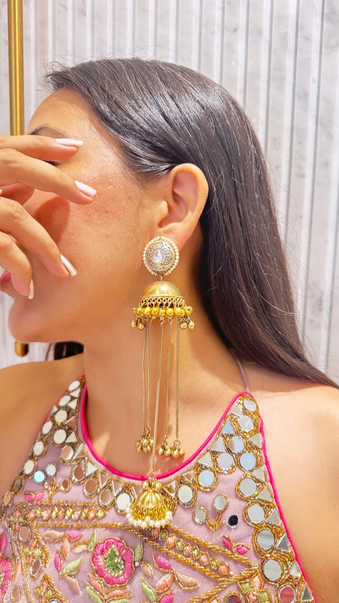 Noor-e-Kashmir Jhumkis