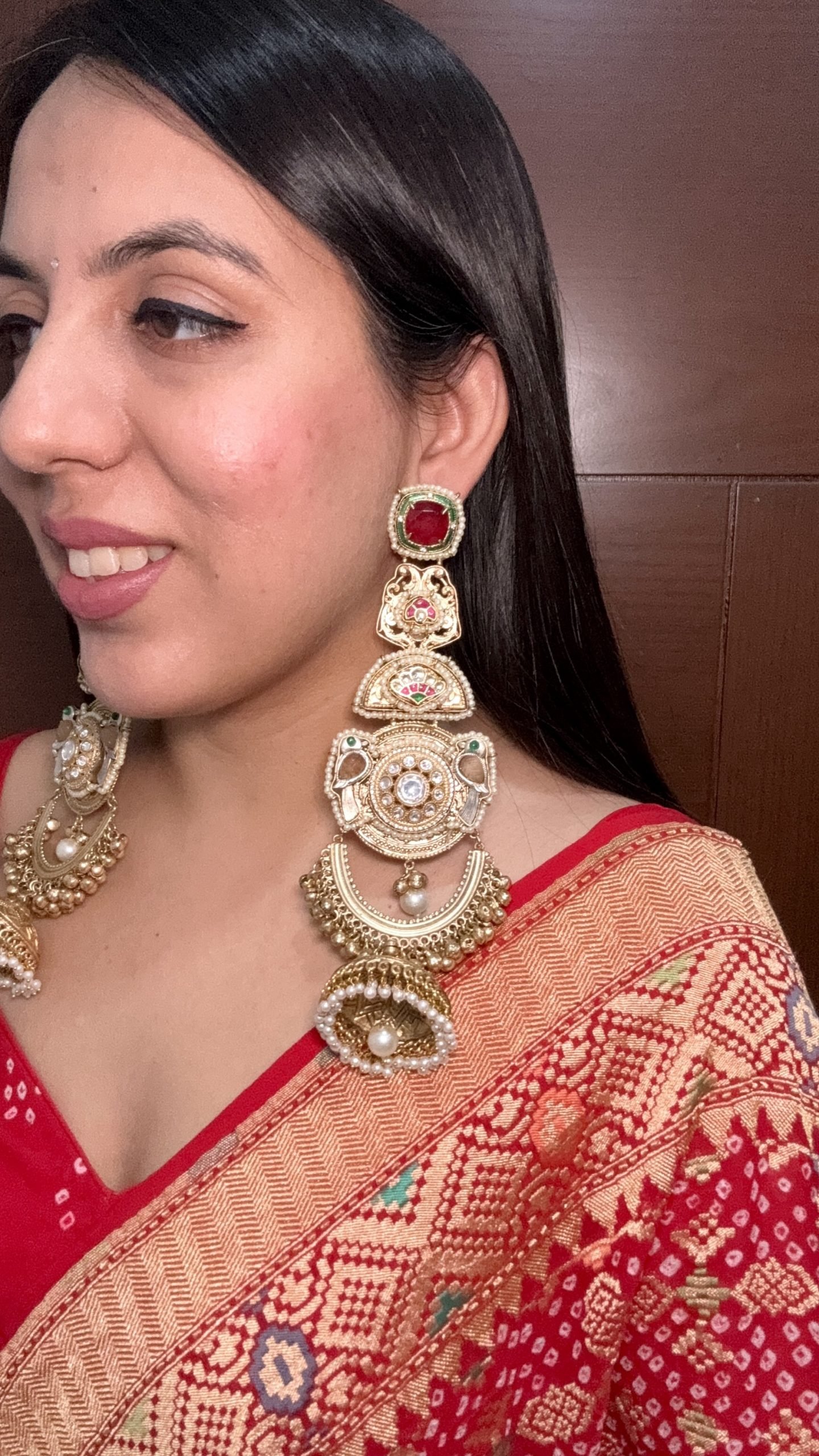 Zunaira Chandbali Jhumkis