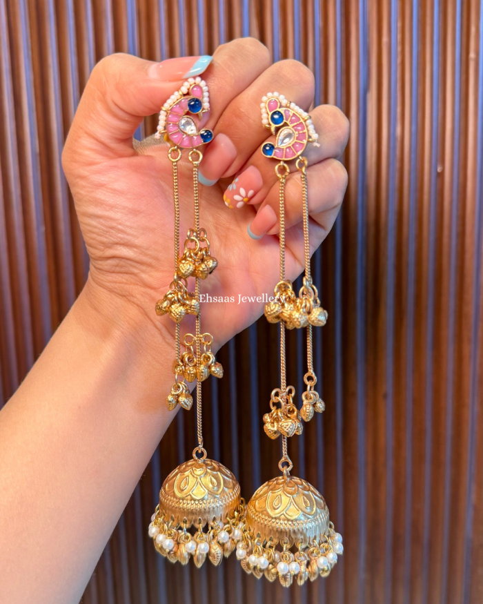 Zehra Kashmiri Jhumkis