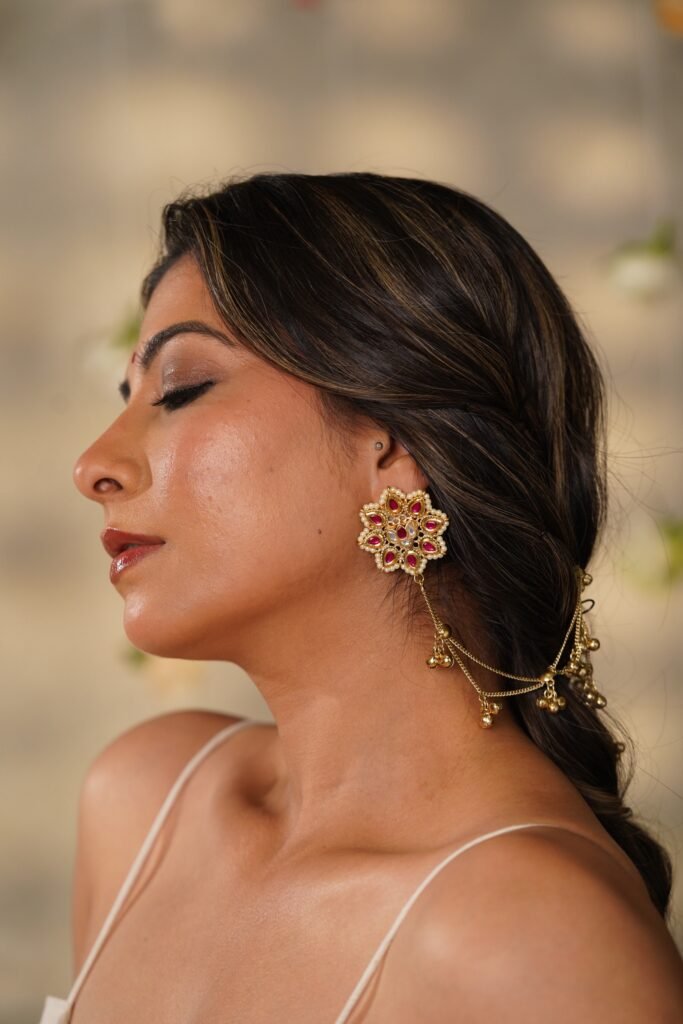 Gajra Kaanchain Earrings